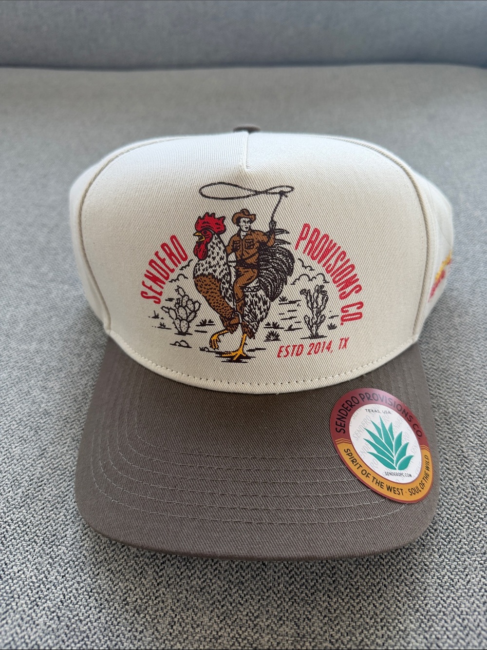 Sendero Provisions Co. Cowboy Rooster graphic Structured Hat